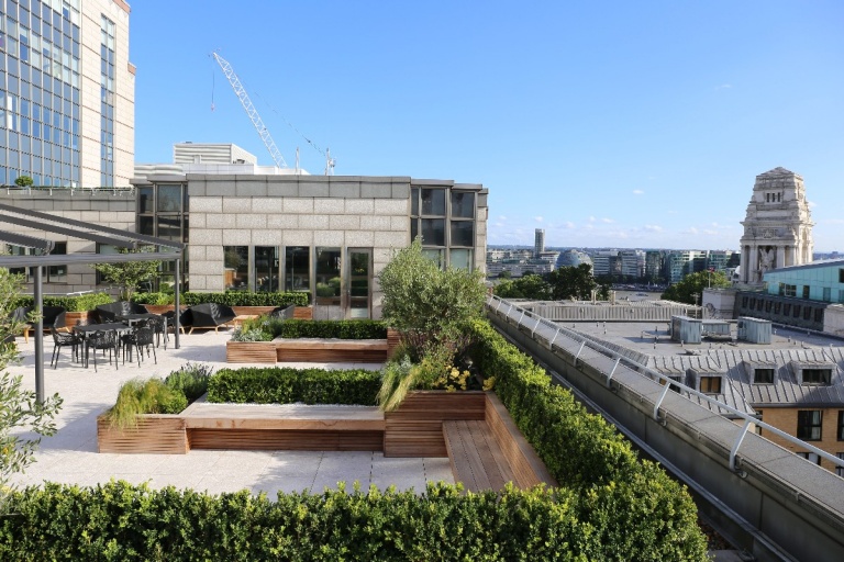 Roof Terrace City2 – London Planters